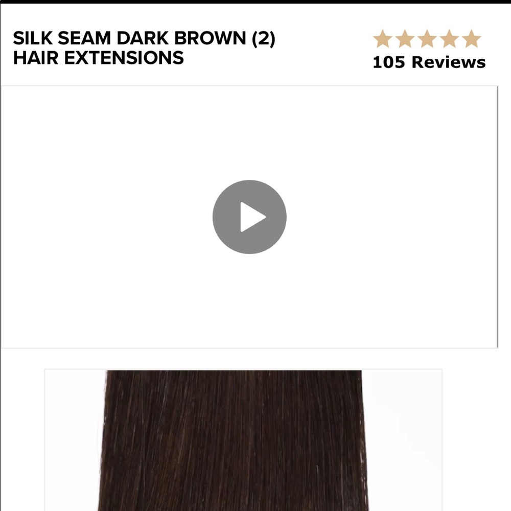Brand new Bellami extensions PRICE FIRM
